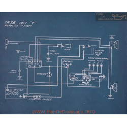 Case T Schema Electrique 1917