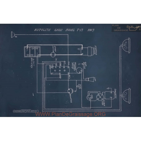 Case T17 Schema Electrique 1917