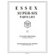 Essex 1931 Parts List July