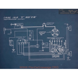 Case U U19 Schema Electrique 1918 1919