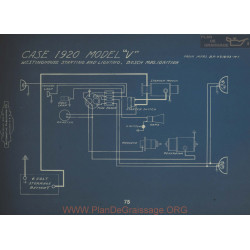 Case V Schema Electrique 1920 Westinghouse Bosch