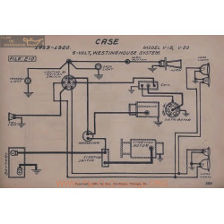 Case V19 V20 6volt Schema Electrique 1919 1920 Westinghouse