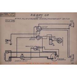 Sg Gay Co 6volt Schema Electrique 1915 Allis Chalmers Atwater Kent