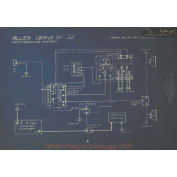 Allen 34 33 Schema Electrique 1914 1915 V2