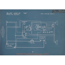 Allen 35 Autolite Schema Electrique 1914 1915