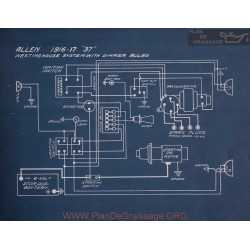 Allen 37 Schema Electrique 1916 1917