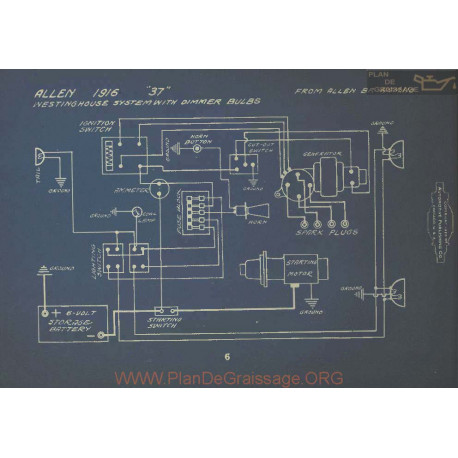 Allen 37 Schema Electrique 1916 V2