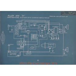 Allen 37 Westinghouse Dimming Resistance Schema Electrique 1916