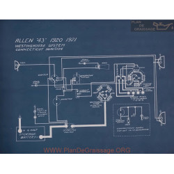 Allen 43 Schema Electrique 1920 1921