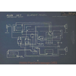 Allen Classic Model Schema Electrique 1917 V2