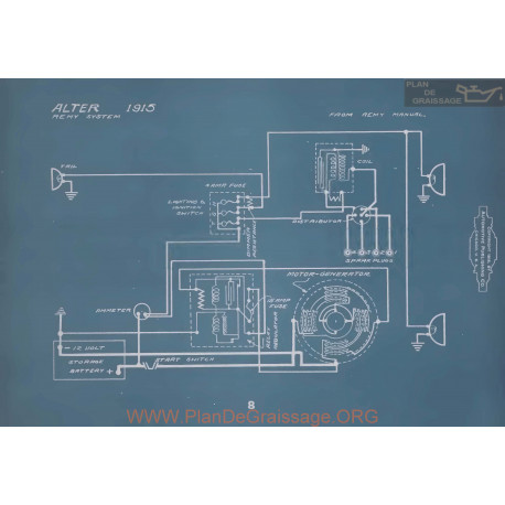 Alter All Models Schema Electrique 1915