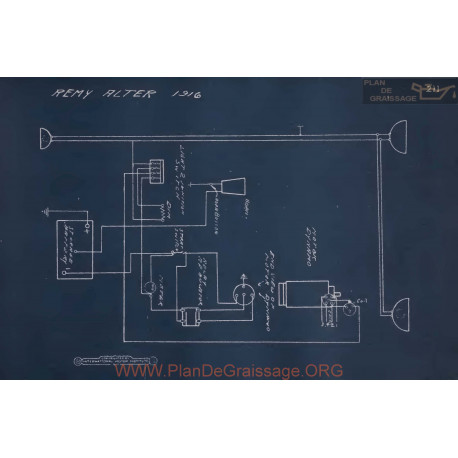 Alter Schema Electrique 1916