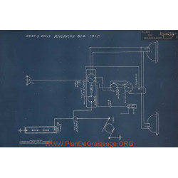 American Six Schema Electrique 1917