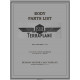 Essex 1932 Terraplane Body Parts List September
