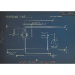 Apperson Schema Electrique 1913 Ward Leonard