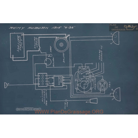 Auburn 4 36 Schema Electrique 1915