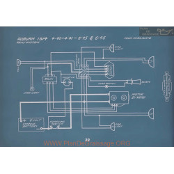 Auburn 4 40 4 41 6 45 6 46 Schema Electrique 1914 V2