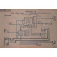 Auburn 4 40 41 45 46 6volt Schema Electrique 1913 1914 1915 Remy