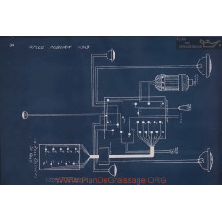 Auburn Schema Electrique 1913