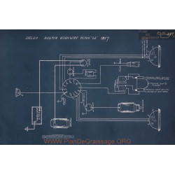 Austin Highway King 12 Schema Electrique 1917