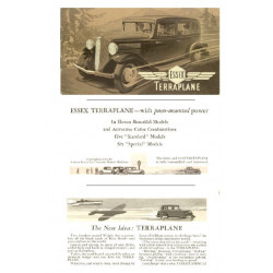 Essex 1932 Terraplane Sales Catalog