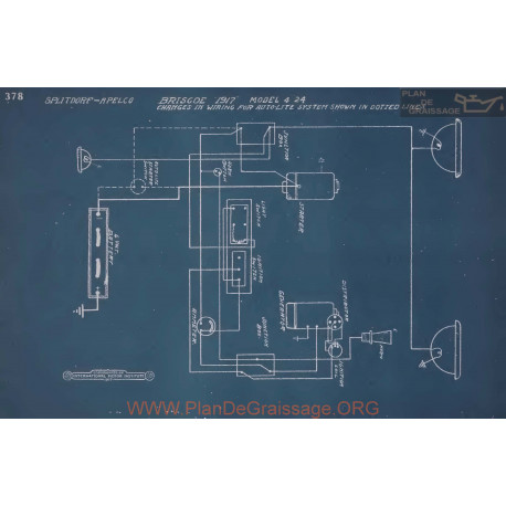 Briscoe 4 24 Schema Electrique 1917