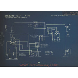 Briscoe 4 38 Schema Electrique 1916 Splitdorf Apelco