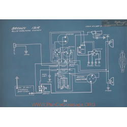 Brown All Models Schema Electrique 1916