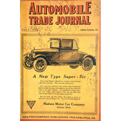 Essex July 1918 Automotive Trade Journal 4 Article