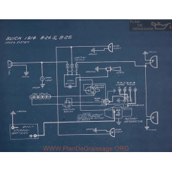 Buick B24 B25 Schema Electrique 1914