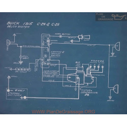 Buick C24 C25 Schema Electrique 1915