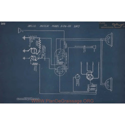 Buick D34 D35 Schema Electrique 1917 V3