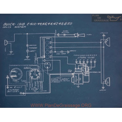 Buick E51x E44x E45x E46x E47x E49x E50x Schema Electrique 1918