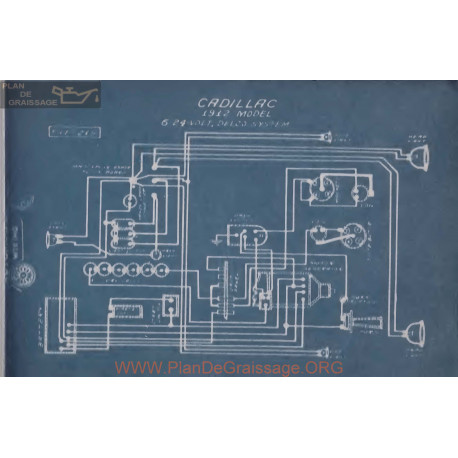 Cadillac 24volt Schema Electrique 1912 Delco