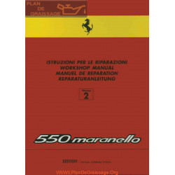 Ferrari 550 Maranello Workshop Manual Volume 2