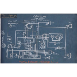 Cadillac 6volt Schema Electrique 1914 Delco