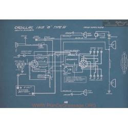 Cadillac 8 51 Schema Electrique 1915