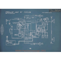 Cadillac 8 53 Schema Electrique 1916