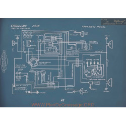 Cadillac Delco Schema Electrique 1914