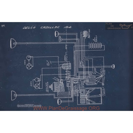 Cadillac Schema Electrique 1912 V2