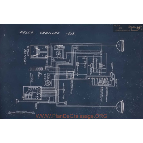 Cadillac Schema Electrique 1913 V2