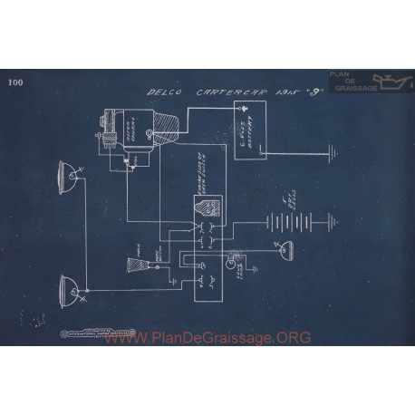Cartercar 9 Schema Electrique 1915 V4