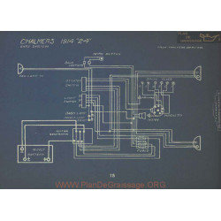 Chalmers 24 Schema Electrique 1914 Entz