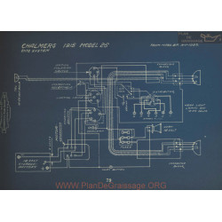 Chalmers 26 Schema Electrique 1915 Entz