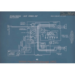 Chalmers 26 Schema Electrique 1915 V2