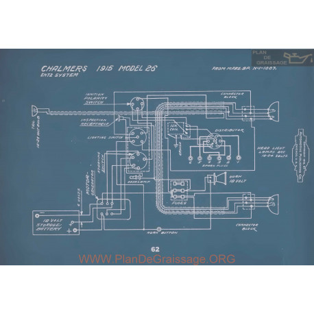 Chalmers 26 Schema Electrique 1915 V2