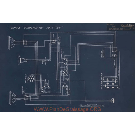 Chalmers 26 Schema Electrique 1915 V3