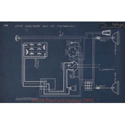 Chalmers 29 Master Six Schema Electrique 1915