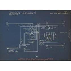 Chalmers 29 Schema Electrique 1915 Entz