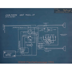 Chalmers 29 Schema Electrique 1915